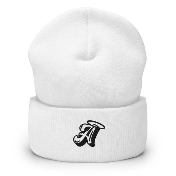 Angel Reese "Logo" Beanie (White)