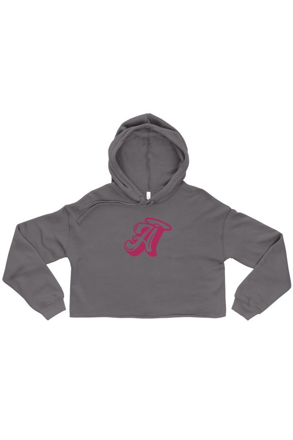 Angel Reese "Logo" Cropped Hoodie (Storm, M)