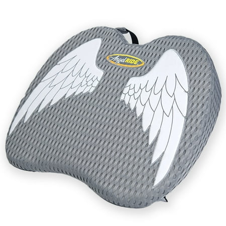 Auto Cushion with Memory Foam, AS SEEN ON Fox News, Advanced Lumbar Helps Relieve Pressure Points, Molds to Any Body, Drive in Heavenly Comfort in Any Vehicle, Breathable, Washable Cover