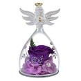 thumbnail image 1 of Angel Rose Figurines Angel Gifts for Women,Preserved Real Rose Glass Angel Gifts for Her Grandma Mom,Angels Figurines Guardian Unique Gifts Valentine Mothers Day Birthday Thanksgiving Gift, 1 of 7