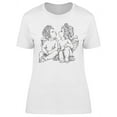 thumbnail image 1 of Angel Sculpture T-Shirt Women -Image by Shutterstock, Female Large, 1 of 2