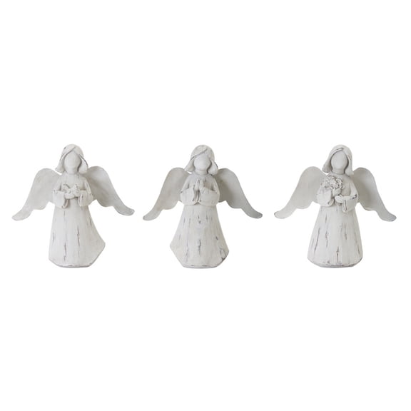 Angel (Set of 6) 6.25"H Resin