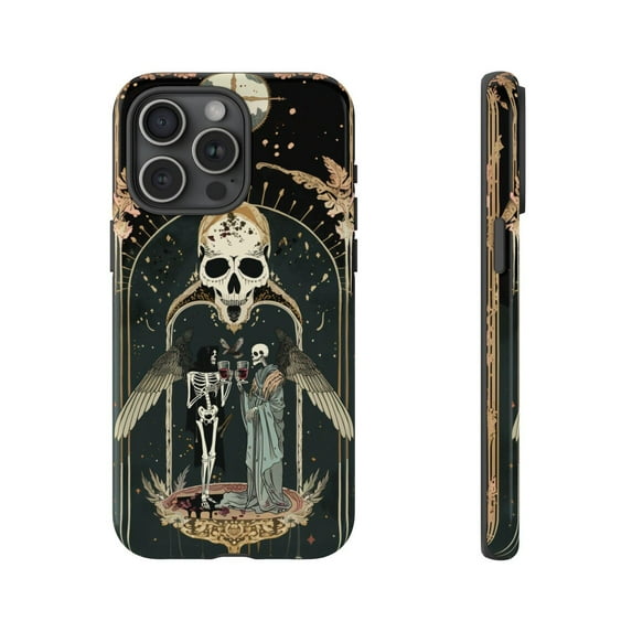 Angel Skeletons Wine Gothic Fantasy Dark Concept Art Phone Case for ...