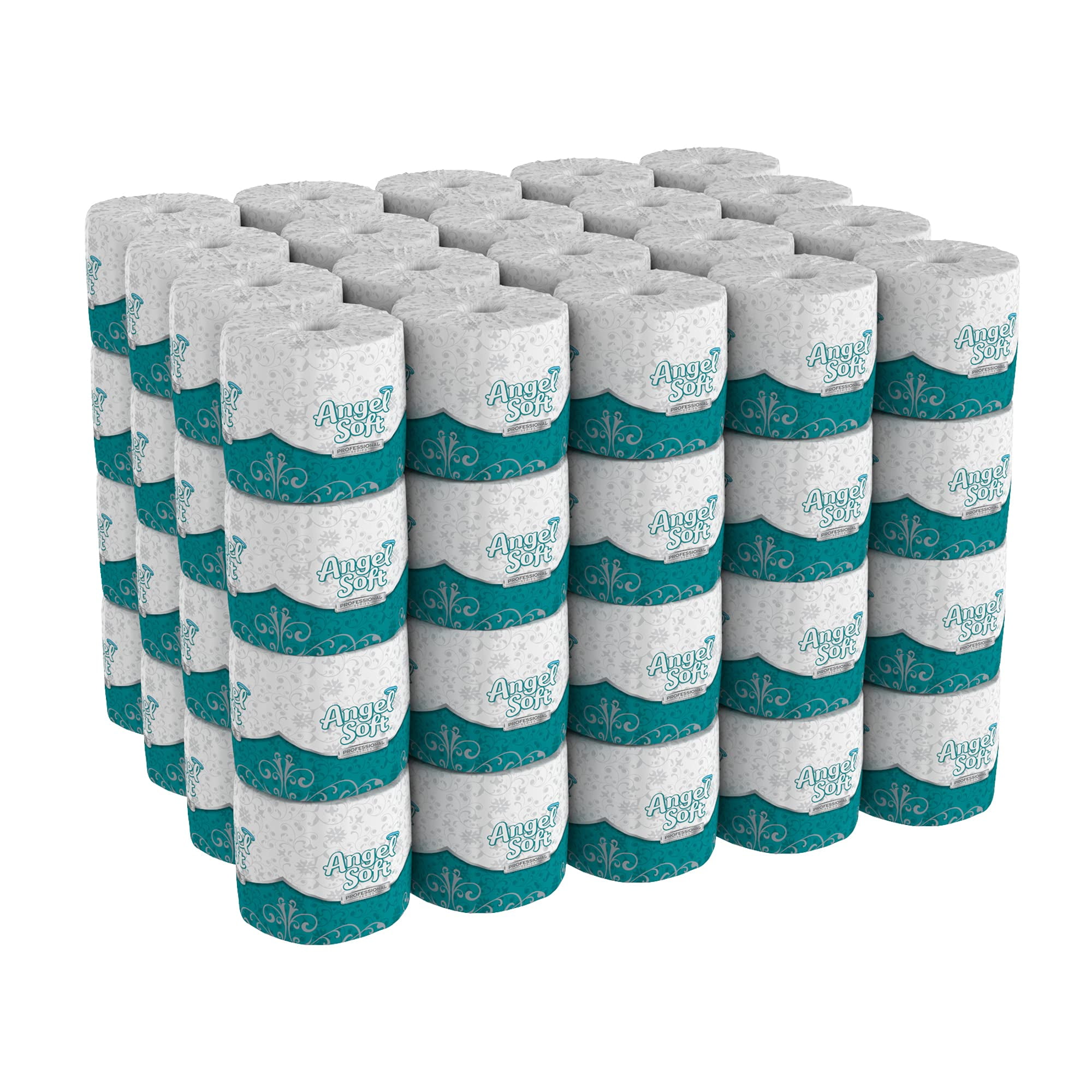 Angel Soft Toilet Paper, Bulk Case of 80 Standard Rolls, 450 Sheets Per Roll, Individually Wrapped, 2 Ply Soft And Strong Toilet Tissue,16880