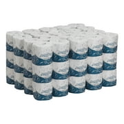 Angel Soft Ultra Professional Series Embossed Toilet Paper by GP PRO 2 Ply - 4.05" x 4.50" - 400 Sheets/Roll - White - Soft, Septic Safe, Absorbent - For Restroom - 60 / Carton