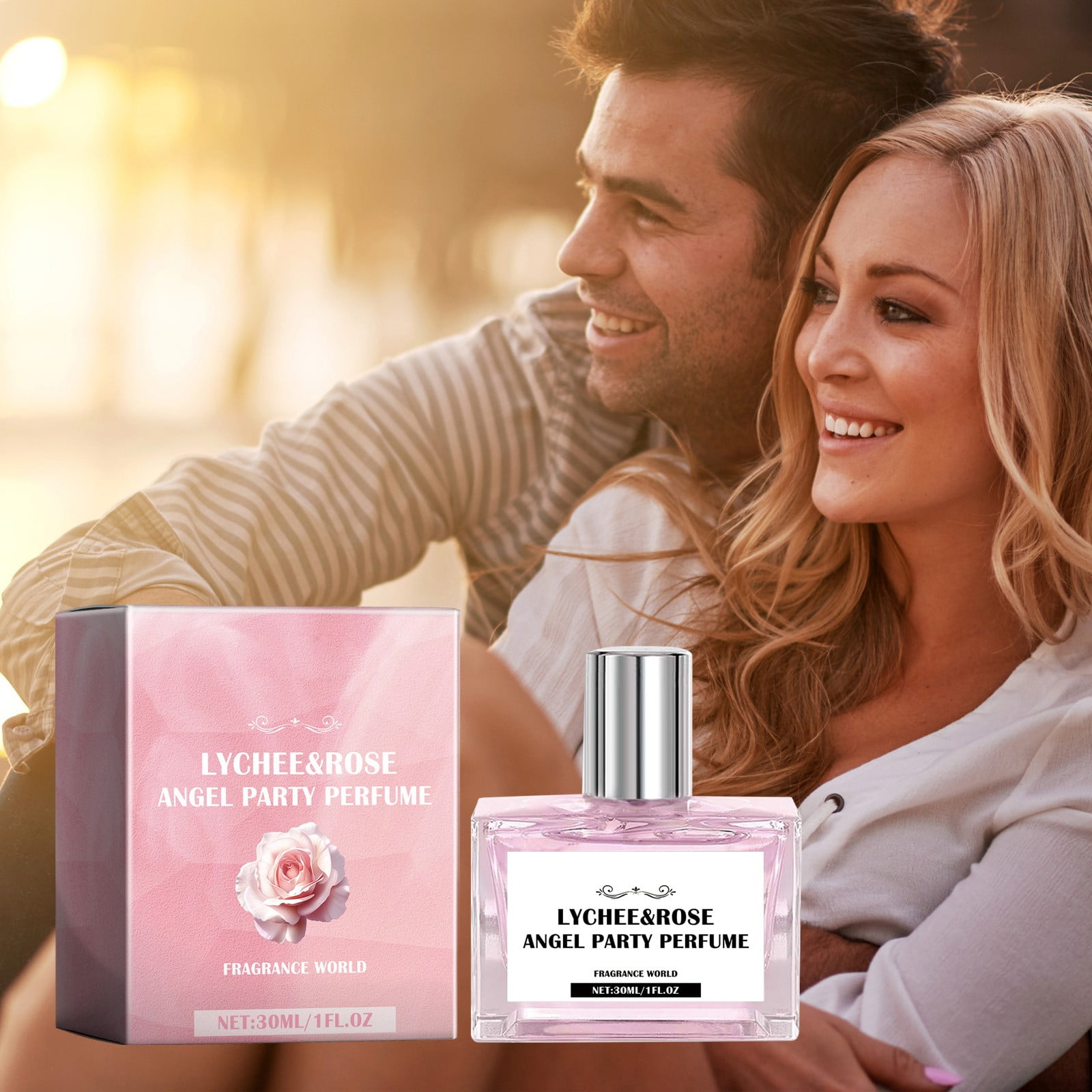 Angel Soirée Fragrance Long Lasting Perfume With Rose And Notes For