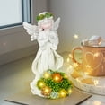 thumbnail image 1 of Angel Solar Garden Outdoor Statues with Succulent Plants and 6 LED Lights– Outside Solar Garden Decor Figurines -Remembrance & Sympathy Gifts Decorations, 1 of 8