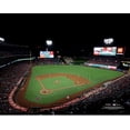 thumbnail image 1 of Los Angeles Angels Unsigned Angel Stadium Nighttime General View Photograph, 1 of 1