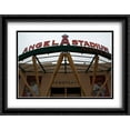 thumbnail image 1 of Angel Stadium of Anaheim 2x Matted 36x28 Large Black Ornate Framed Art Print from the Stadium Series, 1 of 2
