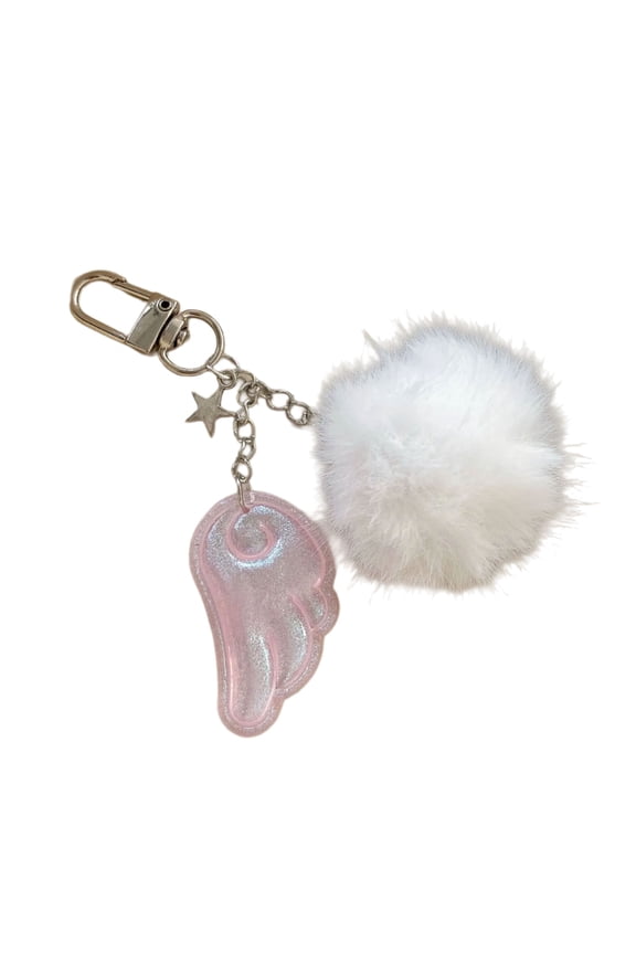 Angel Star Metal Keychain Everyday Carry Essential Girls Present Star Keychain