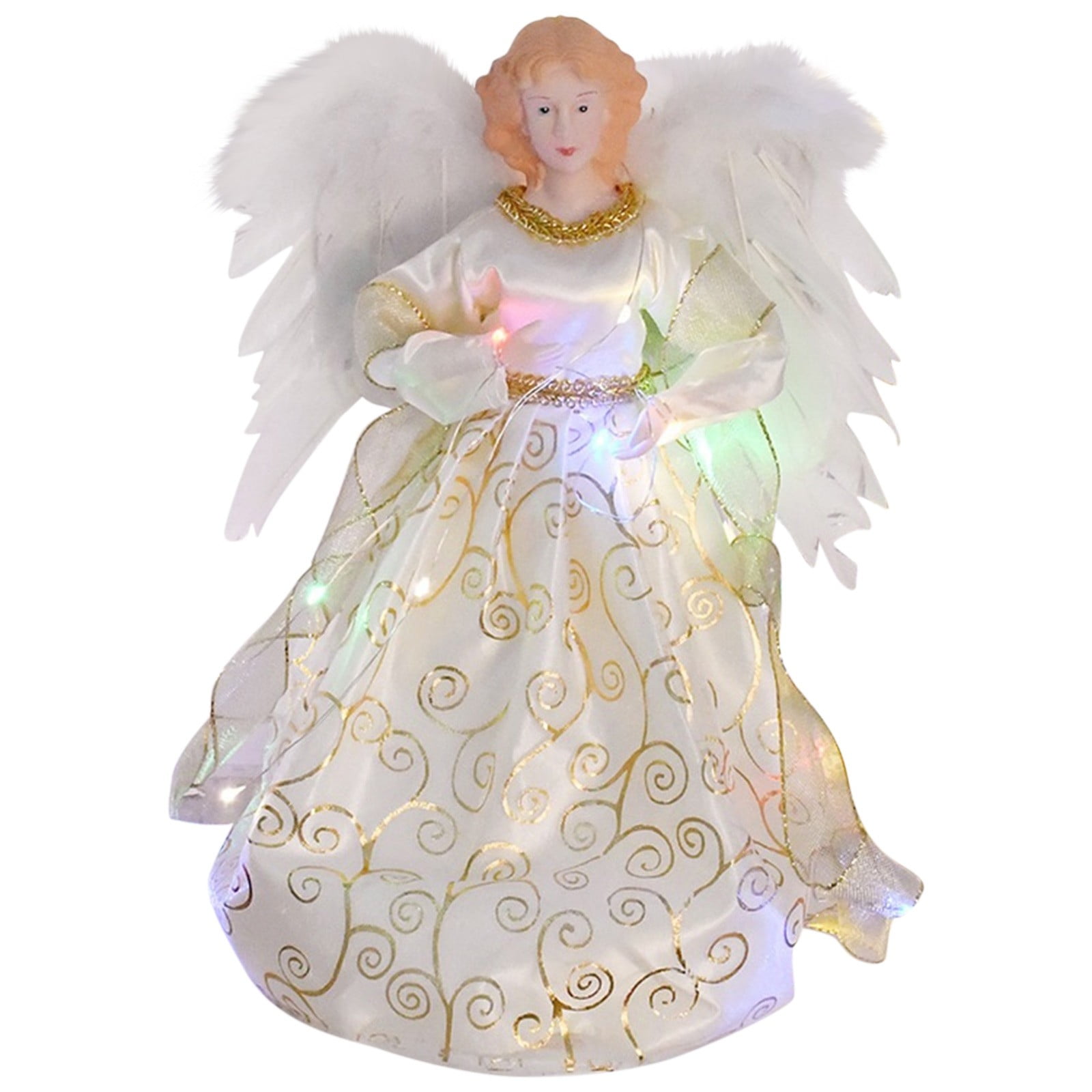 White Angel Tree Topper