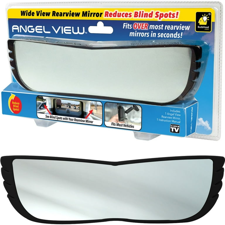 Angel View Wide Angle Rearview Mirror for Automotive Vehicles Fits Most Cars Walmart