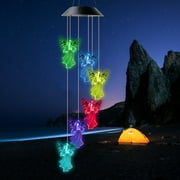 Angel Wind Chimes, Gifts for mom, Garden Gifts, Wind Chimes Outdoor, Chime Outside, Solar Wind Chimes, Gifts for mom Grandma Family