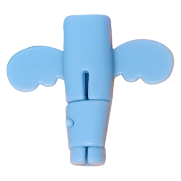 Angel Wing Cable Protector, Cute Charger Cord Saver, Silicone USB Cable Protective Sleeve, Anti-Break Charging Cable Strain Relief, Universal Cable Protector for Chargers, Daily Electronics Use