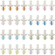 WEIYAN KJ Angel Wing Charm for Jewelry Making