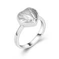 thumbnail image 1 of Angel Wing Ring for Ashes for Women Cremation Rings for Ashes Heart Urn Rings Stainless Steel Finger Ring, 1 of 7