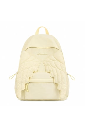 Angel Wing Travel Backpack, Casual Nylon Daypack with Wings, 15.7 In, 1 Pc