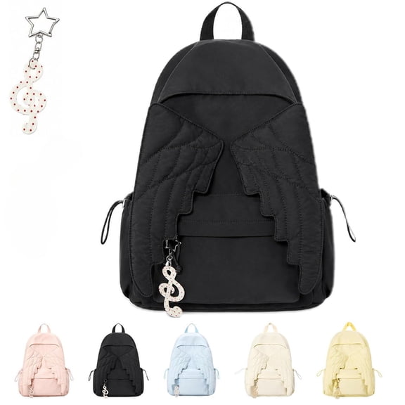Angel Wings Backpack, Ultralight Wing Backpack | Refuse To Weigh Down Your Shoulders, Adjustable Straps, Waterproof Nylon Material, Multi-Pocket Bag, Roomy Storage