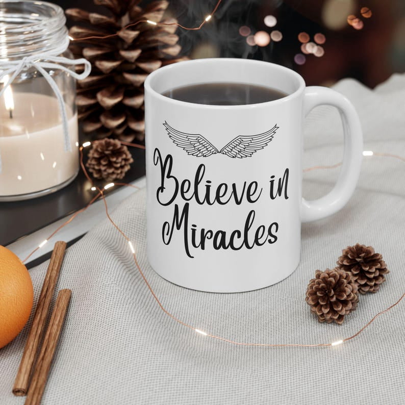 Wing-shaped Handle Mug Angel Wings Ceramic Mug With Unique Wing Handle -  380ml Dolomite Ceramic, Designed In UK, Elegant Tea Coffee Cup Novelty  Ceramic Angel Wings Mug With Decal Set