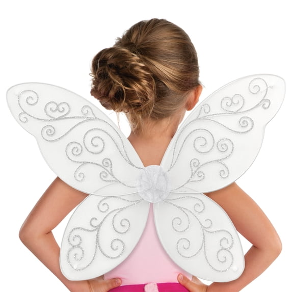 Angel Way Angel Wings Costume Accessory for Children, White, One Size, Halloween ...