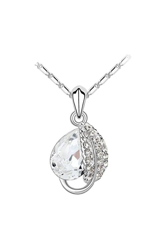 Angel Wings Crystal Necklace Compatible With Women Jewelry Acessories Nice processing