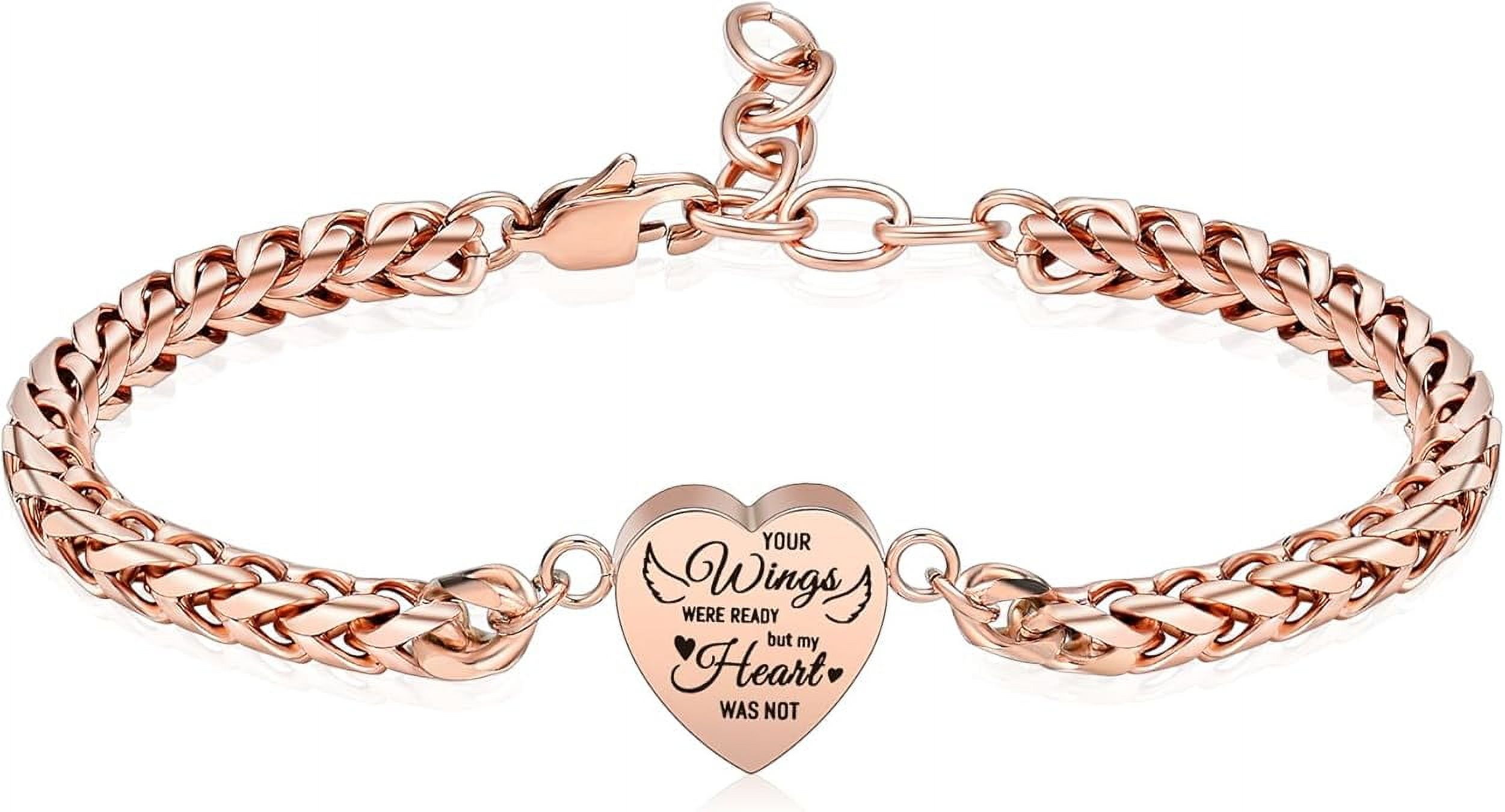 Bracciale Portaceneri Uomo In Pelle E Acciaio Inox Con Urna A Teschio | Gioiello Commemorativo Regolabile 20-24 Cm