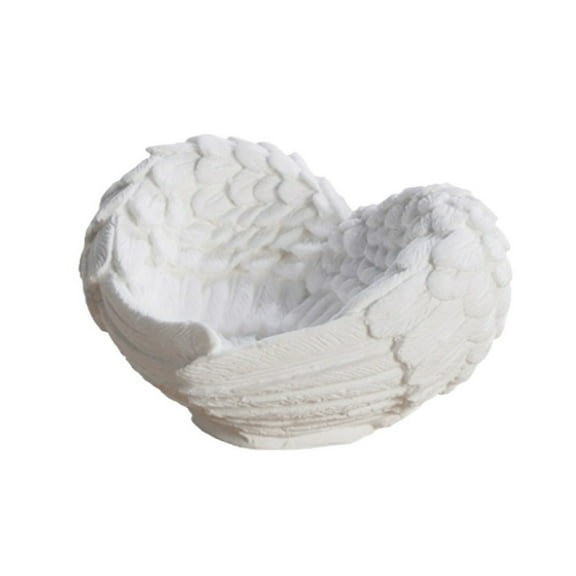 Angel Wings Heart Tray, Trinket Earrings Ring, Candy Storage Holder, Candy Chocolates, Jewelry Key Holder Decorative Dish Jewelry Holder