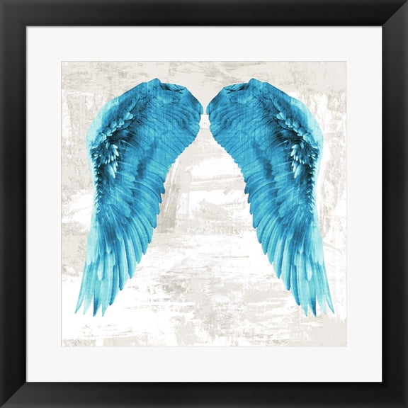 Angel Wings II by Joannoo, Framed Wall Art, 19.5W x 19.5H