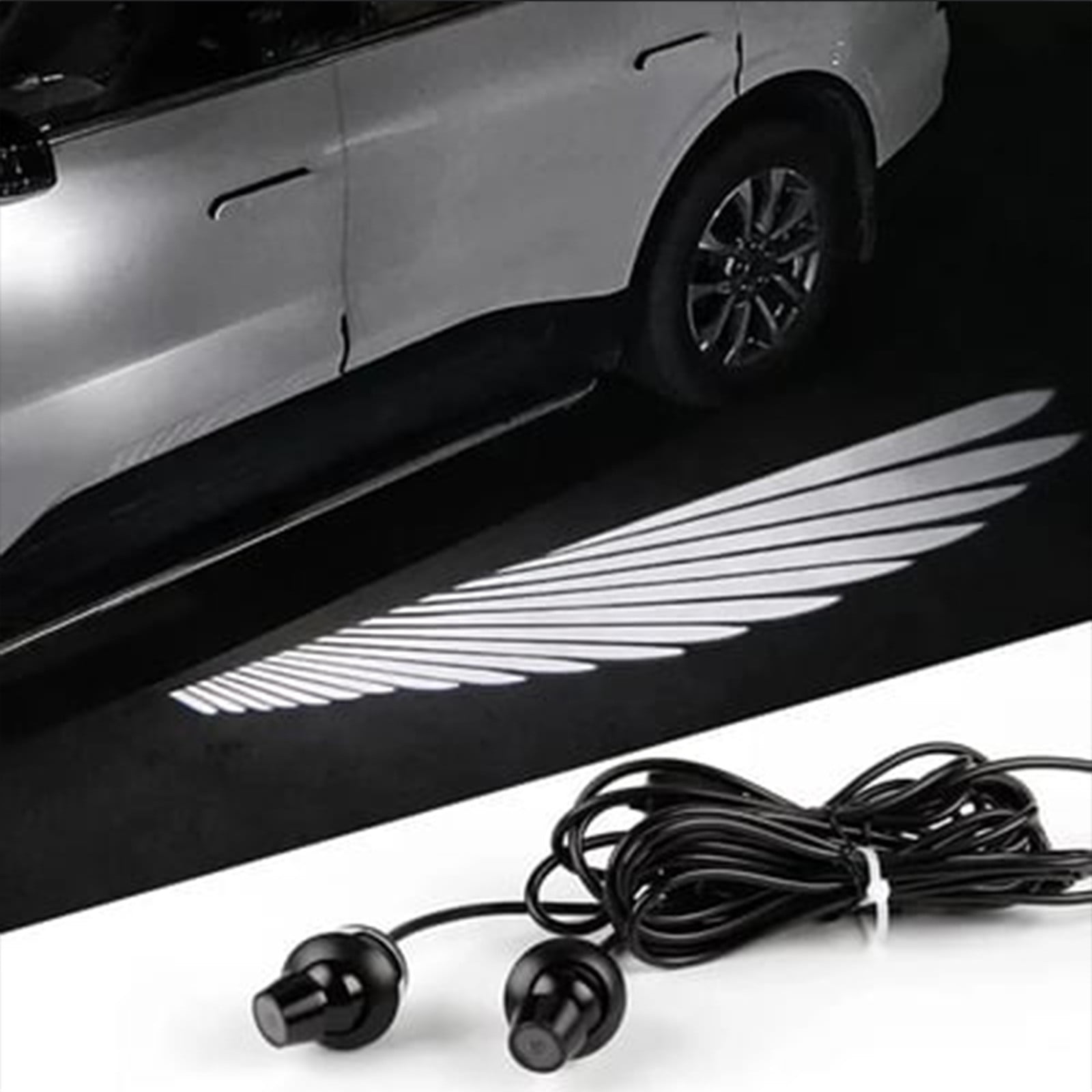 Angel Wings LED Light for Car, Led Lights Under The Car Doors