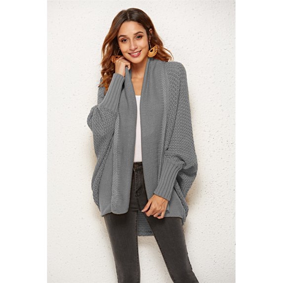 Angel Wings Open Front Batwing Sleeve Cardigan