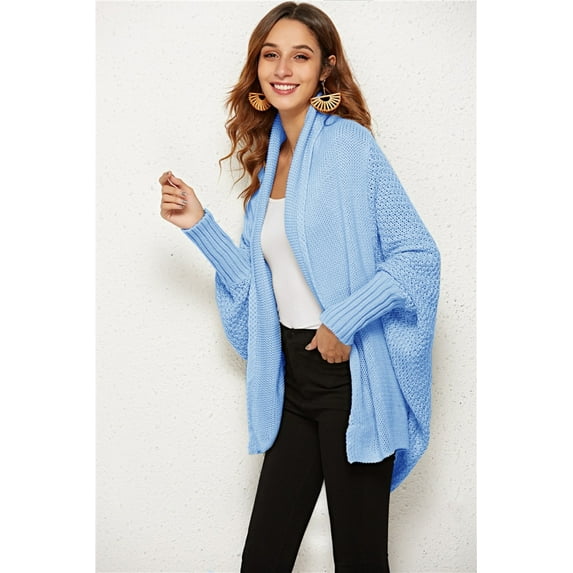 Angel Wings Open Front Batwing Sleeve Cardigan