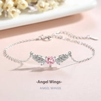 Angel Wings Sterling Silver 925 Bracelet For Women