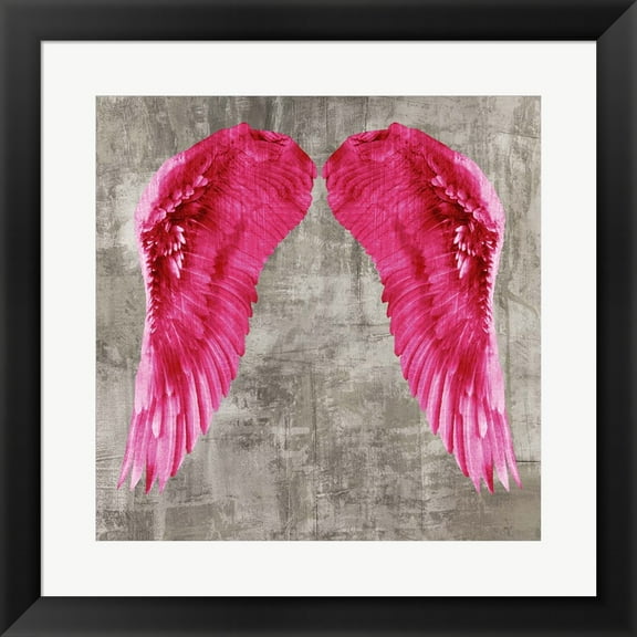 Angel Wings VI by Joannoo, Framed Wall Art, 19.5W x 19.5H