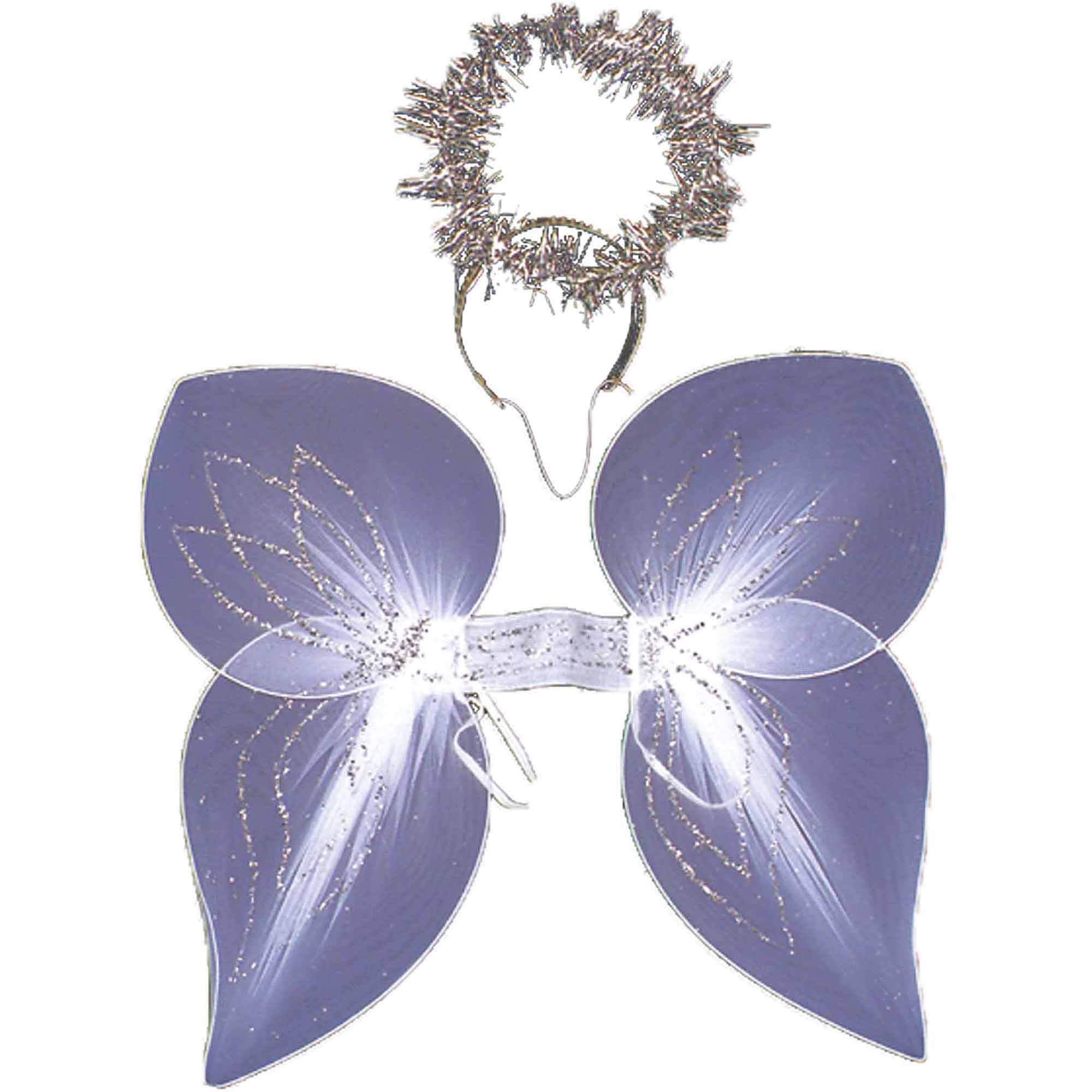 Angel Wings with Halo Set Adult Halloween Accessory - image 1 of 1