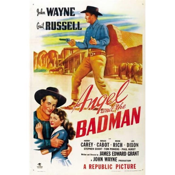 Angel and the Badman Movie Poster Print (27 x 40)