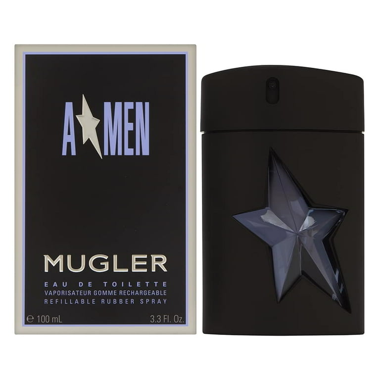 Angel Eau De Toilette Spray Refillable (Rubber) By Thierry Mugler - 3.4 oz Angel Eau De Toilette Spray Refillable (Rubber) By Thierry Mugler - 3.4 oz