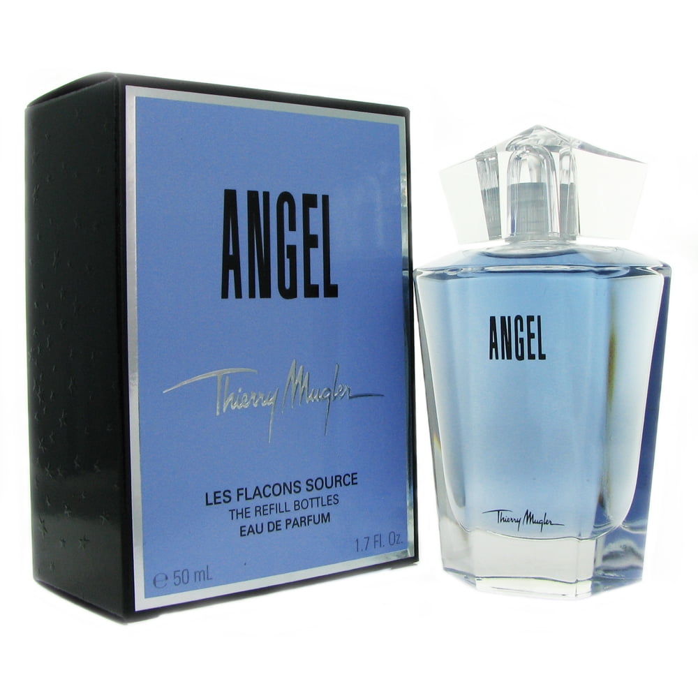 GEBRAUCHT Thierry Mugler Angel 100 ml Eau de Parfum EDP Refill Flacon  Nachfüller Recharge