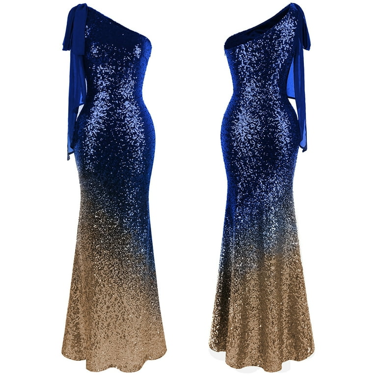 Elegant Formal Solid Sequined Asymmetrical O Neck Trumpet Mermaid Plus Size Dresses Elegant Formal Solid Sequined Asymmetrical O Neck Trumpet Mermaid Plus Size Dresses