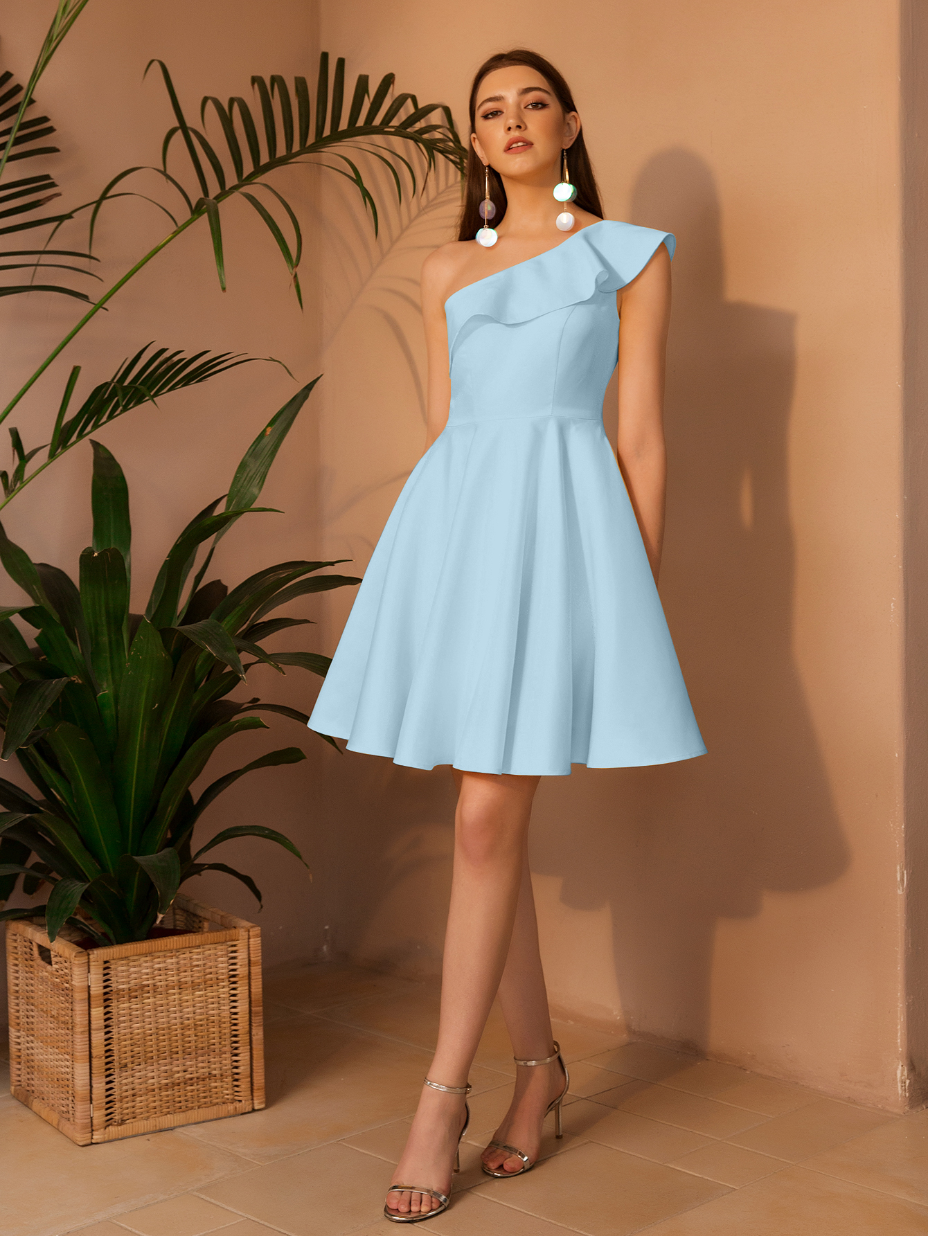 sachin and babi light blue dress Alyce Paris Homecoming Dress 3120
