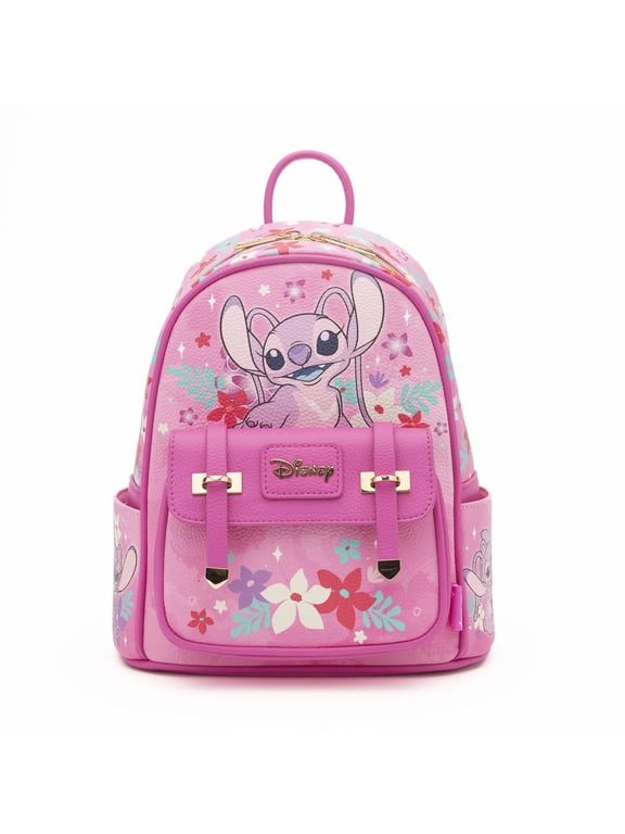 Angel from Lilo & Stitch WondaPop 11" Vegan Leather Fashion Mini Backpack