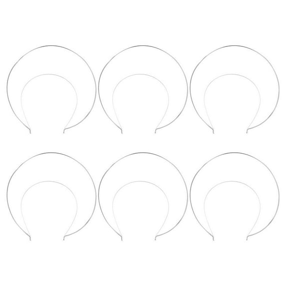 Angel halo 6Pcs DIY Halo Headbands Decorative Headband Metal Hair Bands Crafting Party Hairbands