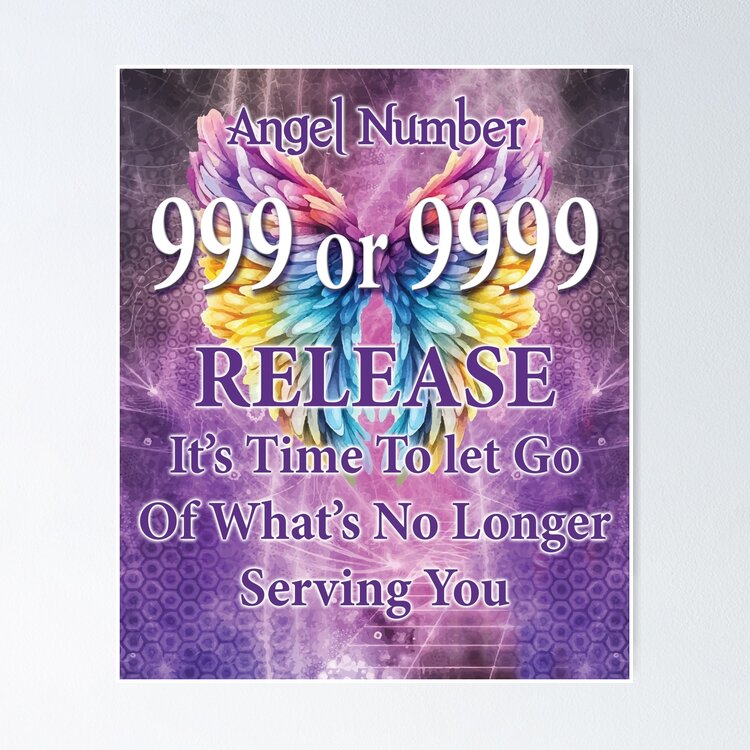 Angel number 999 UNFRAMED Poster, 16x24 - Walmart.com