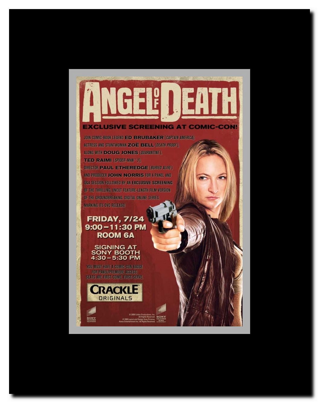 Angel of Death Framed Movie Poster