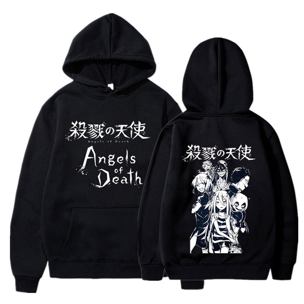 Angel of Death Hoodie Japanese Anime Sweatshirt Unisex Long Sleeve Cosplay  Pullover 