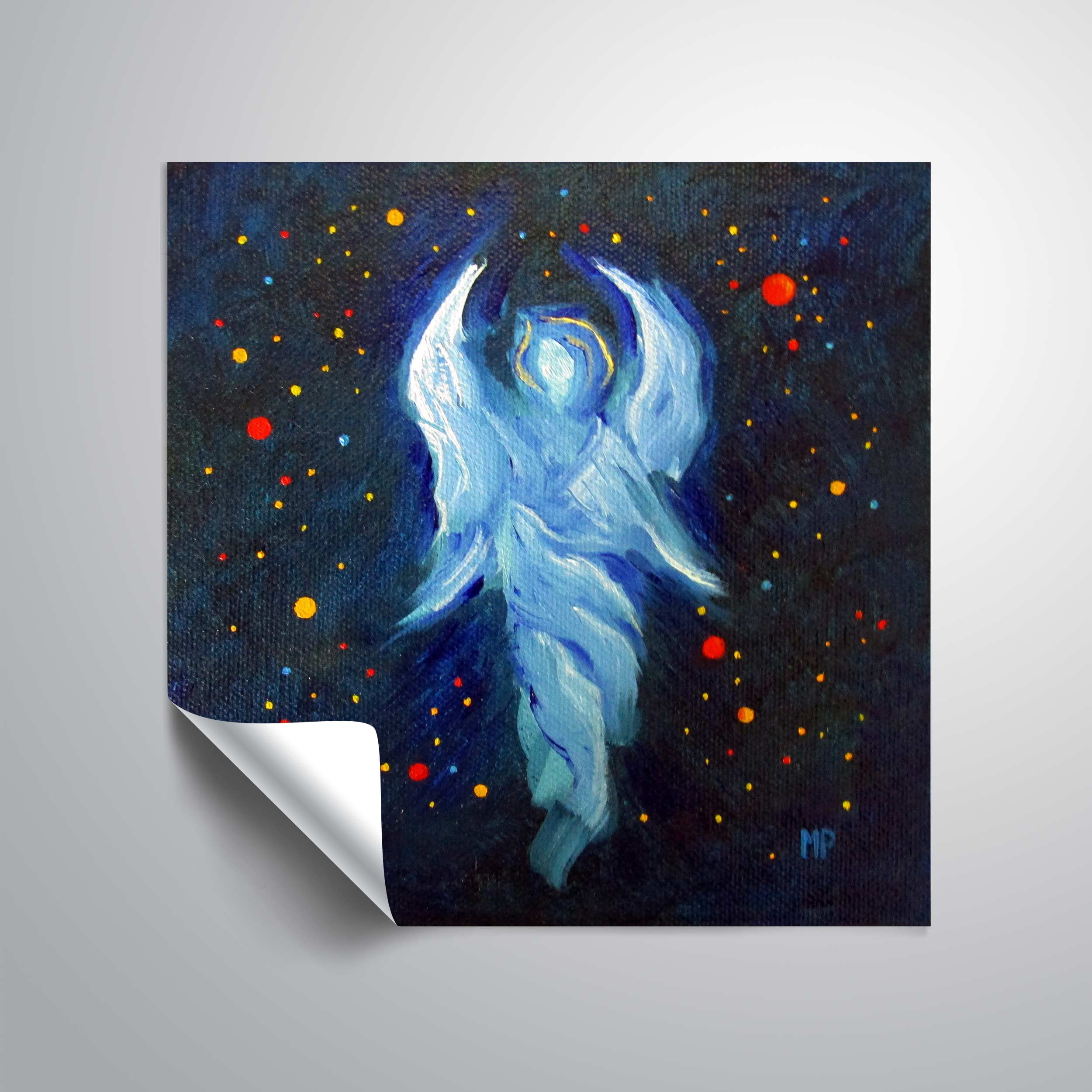 Angel of Grace Removable Wall Art Mural by Marina Petro