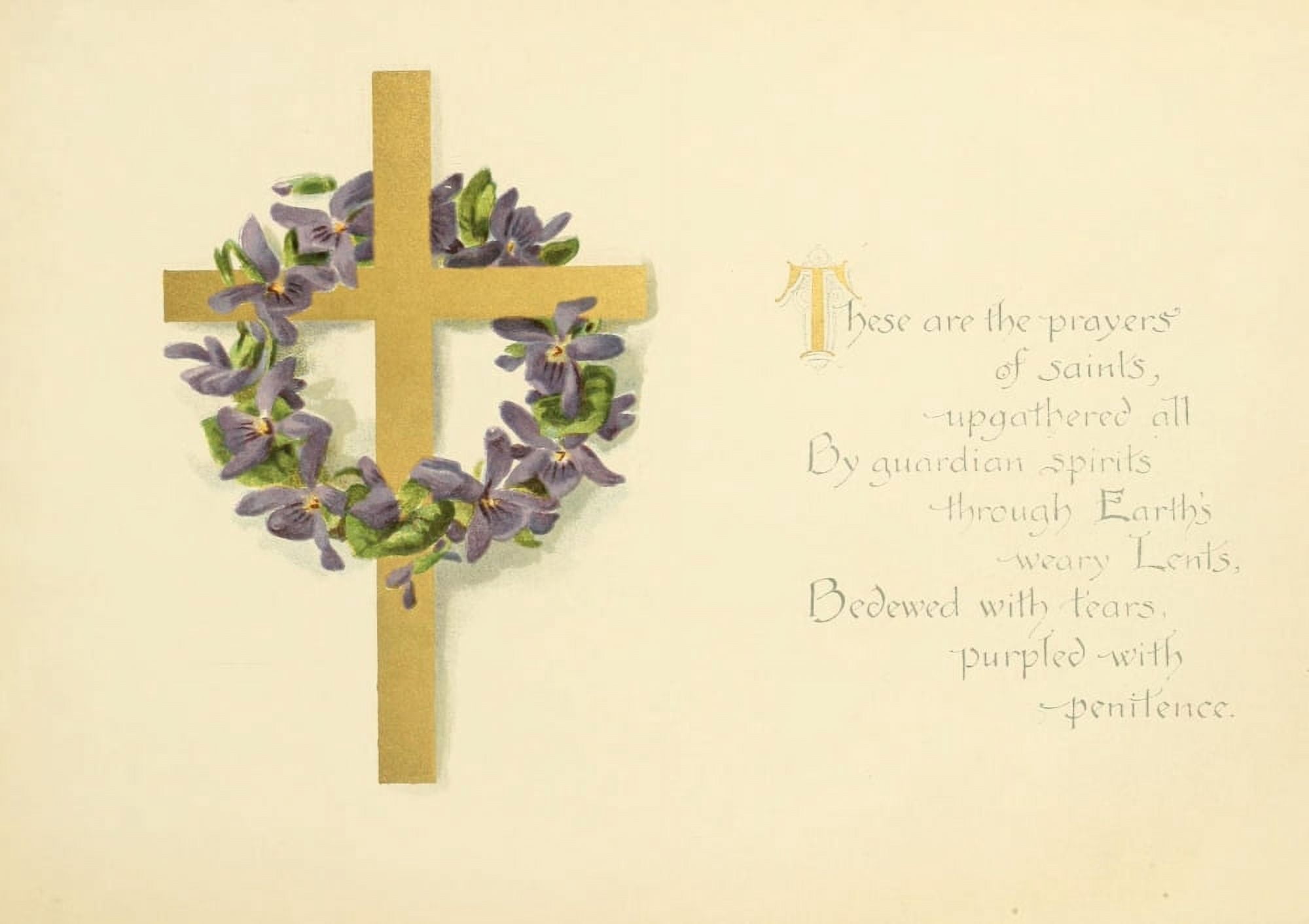 Angel of Prayer 1897 These are the prayers Canvas Art - Bessie Gray (24 x 36)