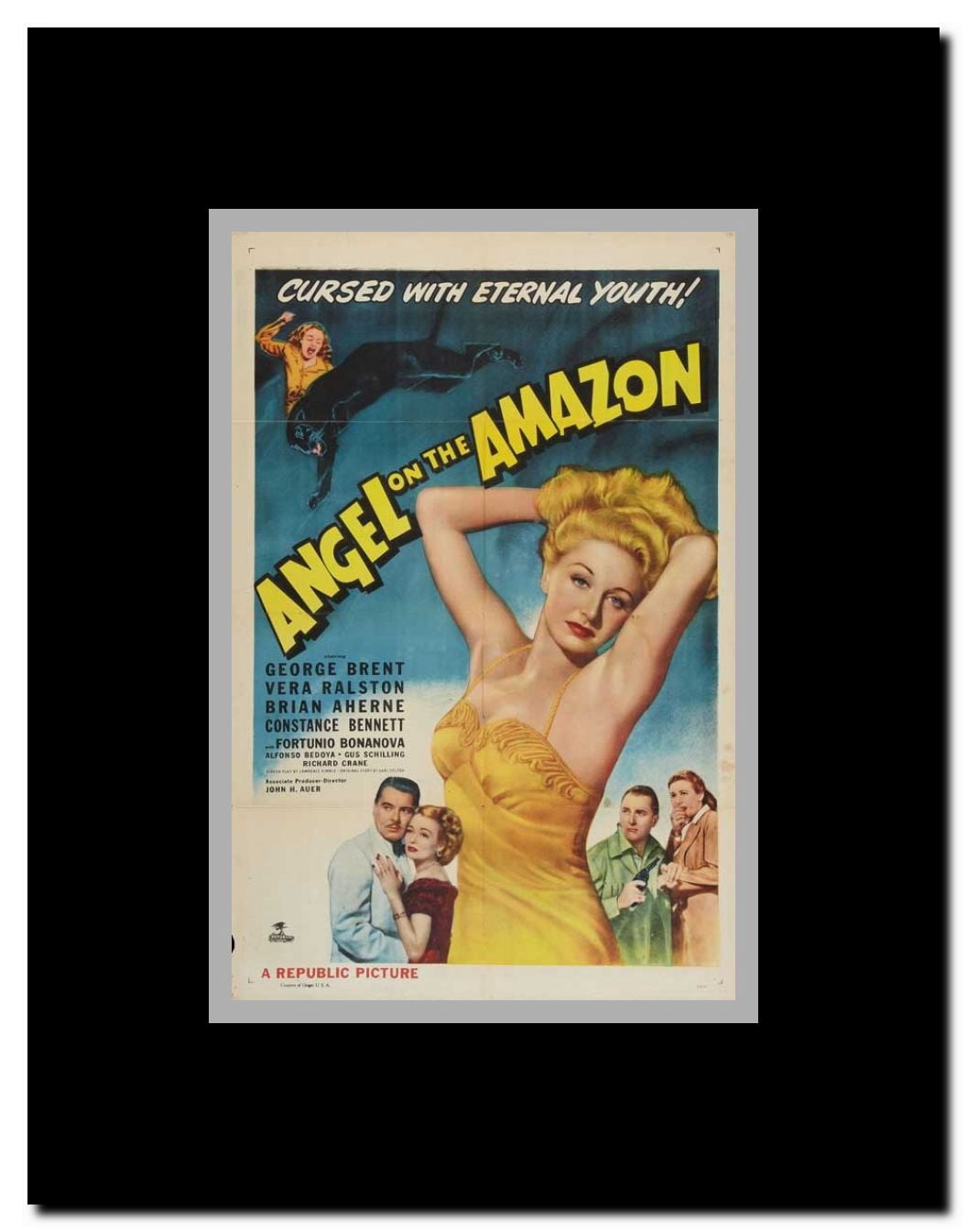 Angel on the Amazon Framed Movie Poster