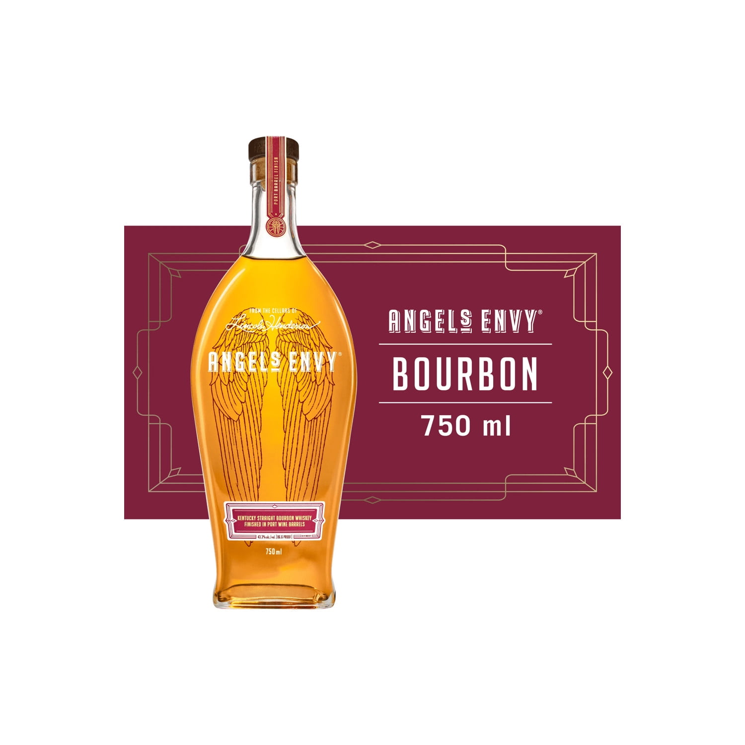 Angel's Envy Kentucky Straight Bourbon Whiskey, 750 mL Bottle