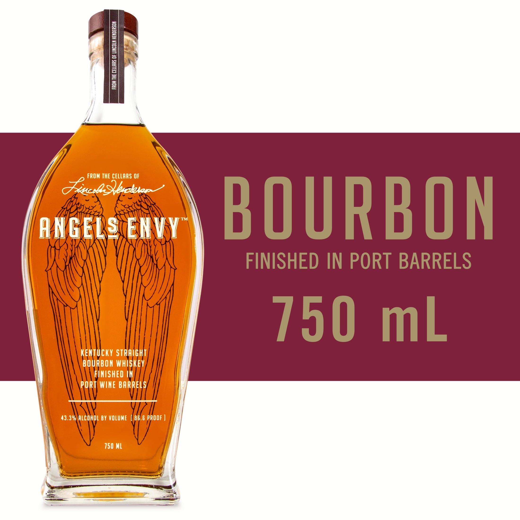 Angel's Envy Kentucky Straight Bourbon Whiskey, 750 mL