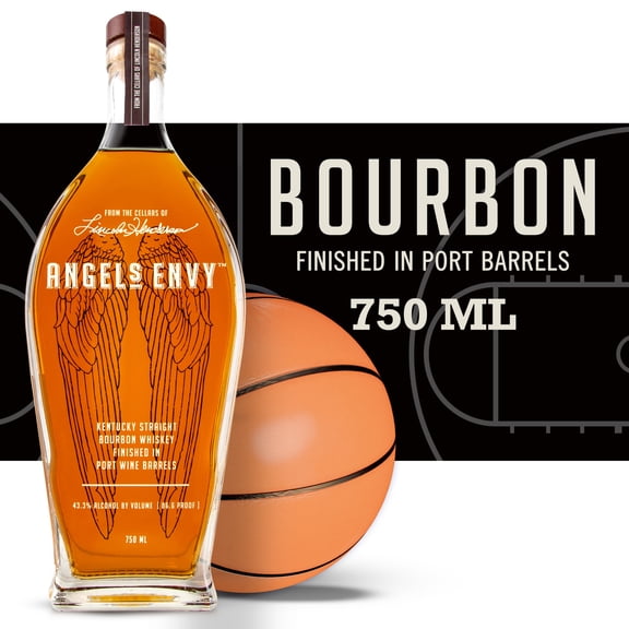 Angel's Envy Kentucky Straight Bourbon Whiskey, 750 mL Bottle, ABV 43.29%